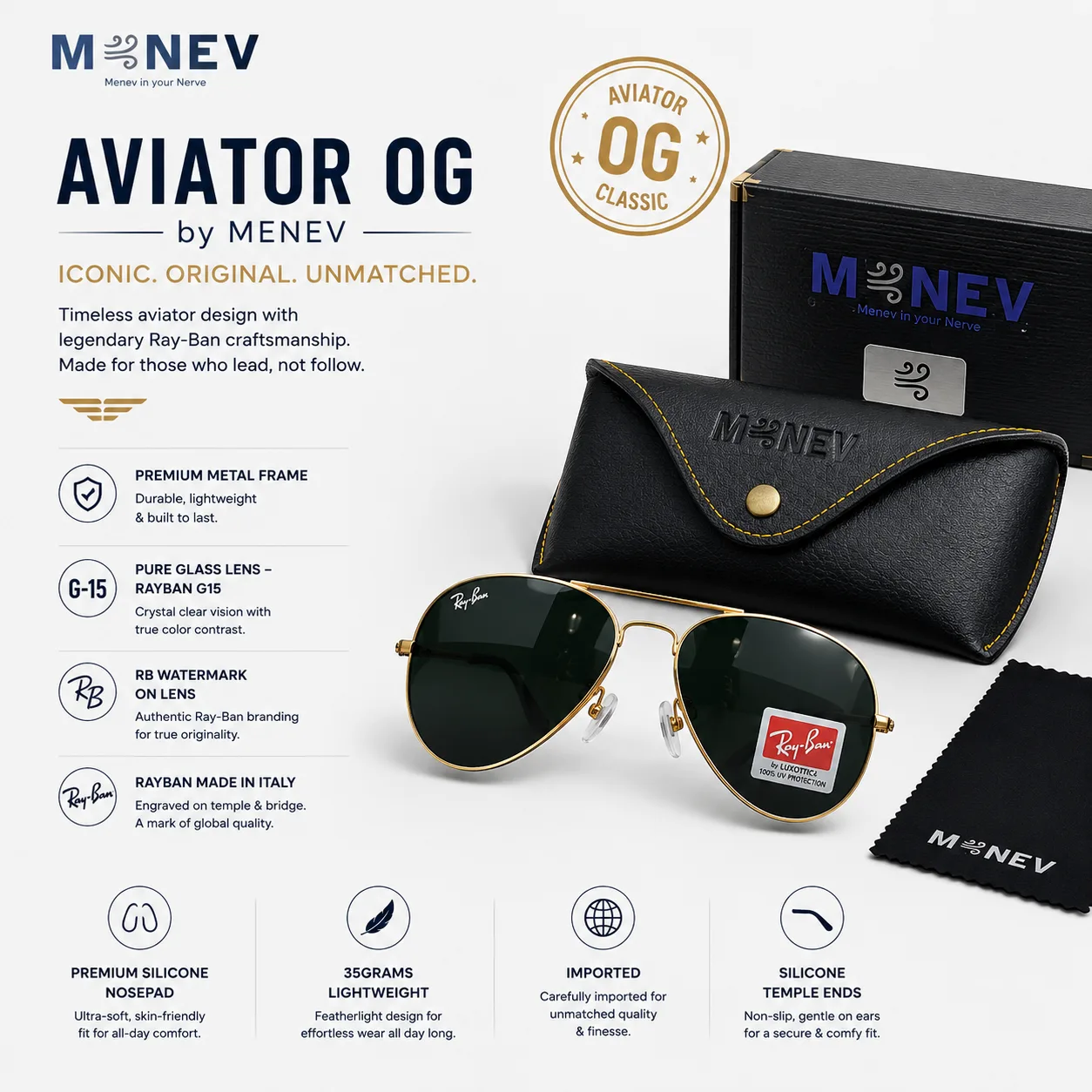 FerRayban Knight product graphic