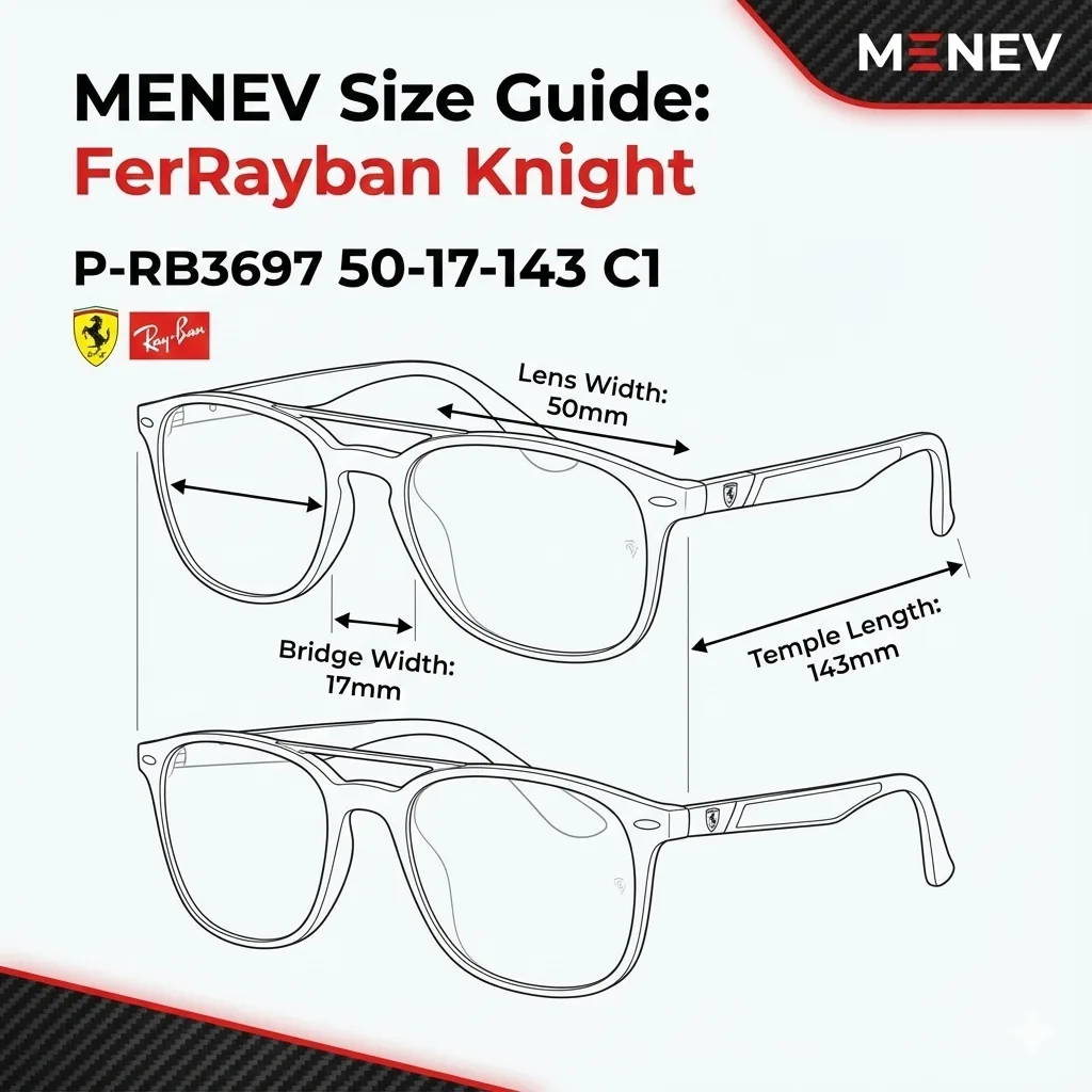 FerRayban Knight size guide