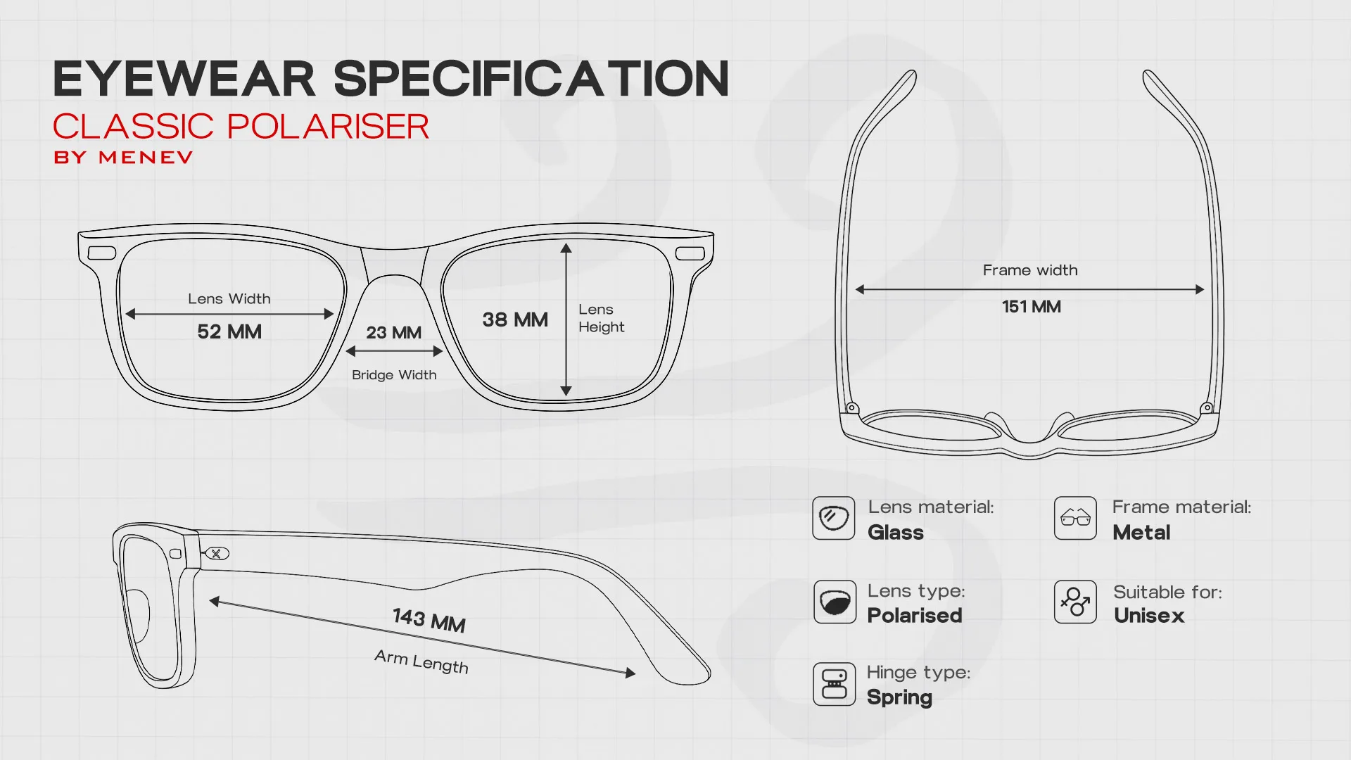 FerRayban Knight size guide